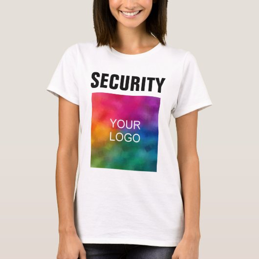 両面プリントロゴはこちらWoens Security Tシャツ (正面)