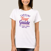 両面プリント ツアーガイドTシャツ Tシャツ (正面)