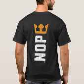 両面プリント ノーキングス フロントバック NOPE Tシャツ (裏面)