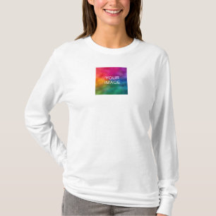 両面プリント レディース Tシャツ