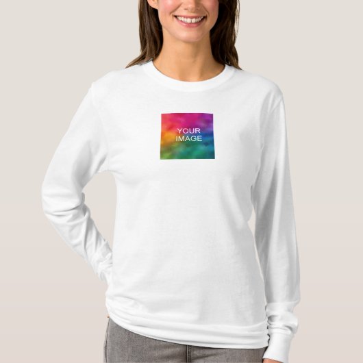 両面プリント レディース Tシャツ (正面)