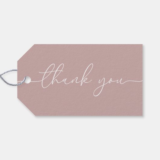 両面ベビーシャワーありがとうギフトラベル ギフトタグ (裏面横)