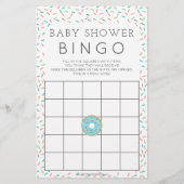 両面ベビーシャワーゲームドーナモダンット (裏面)