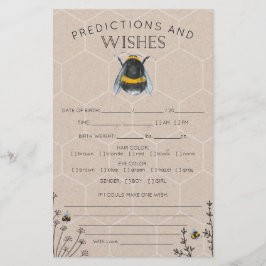 両面ベビーシャワーゲームビー