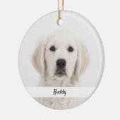 両面ペット写真オーナメントの贈り物 セラミックオーナメント (左)