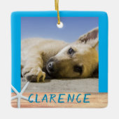 両面ペット写真スターフィッシュセラミックオルナメント セラミックオーナメント (正面)