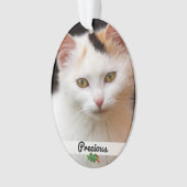 両面ペット写真名アクリルオーナメント オーナメント (正面)