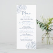 両面ペリウィンクルBohoフローラ結婚ズ飲料+ メニュー (スタンド正面)