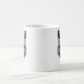 両面ホッキョクギツネ コーヒーマグ デザイン コーヒーマグカップ (中央)