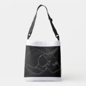 両面ホモかわいらしトート クロスボディバッグ (裏面)