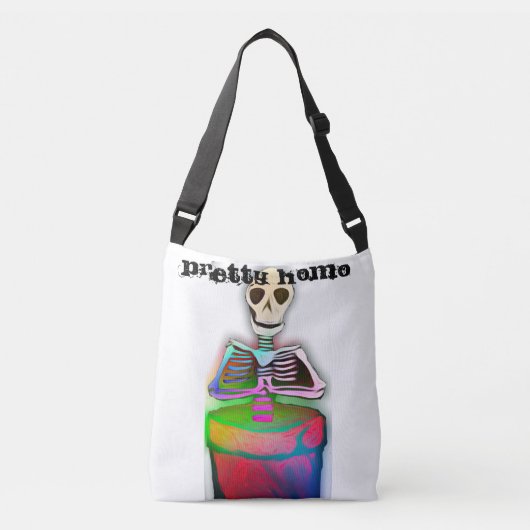 両面ホモかわいらしトート クロスボディバッグ (正面)