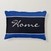 両面ホームスカイムーングッドナイトカスタム文字 アクセントクッション (裏面)