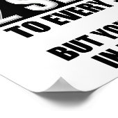 両面ポスタおもしろいー ポスター (角)