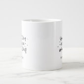 両面マグカップ巨大コーヒーマグ ジャンボコーヒーマグカップ (正面)