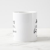 両面マグカップ巨大コーヒーマグ ジャンボコーヒーマグカップ (正面)