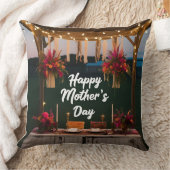 両面マザーズデイピローデザインコンセプト クッション (ブランケット)