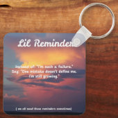 両面ミスで人間に思い出させる キーホルダー (裏面)