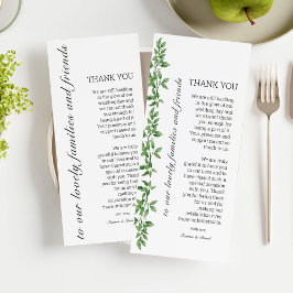 両面ミニマル書道台本結婚の