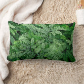 両面メイデンヘアシダ枕 ランバークッション (ブランケット)