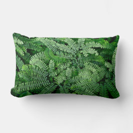 両面メイデンヘアシダ枕 ランバークッション