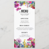 両面メニュー結婚&ドリンクMeadow開花 メニュー (正面)