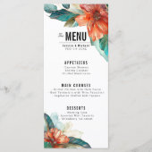 両面メニュー+ドリンク類ハイビスカスセレナーデパラダイス メニュー (正面)