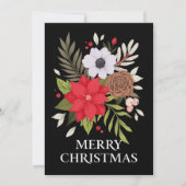 両面メリークリスマスフォト シーズンカード (正面)