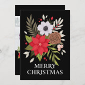 両面メリークリスマスフォト シーズンカード (正面/裏面)