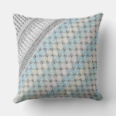 両面モダンパステルスロー枕 アウトドアクッション (裏面)