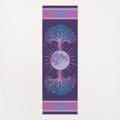 両面ライフムーンの木 ヨガマット (正面)