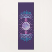 両面ライフムーンの木 ヨガマット (裏面)