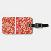 両面ラゲッパーソナライズされたジタグ ラゲッジタグ (正面横)