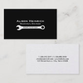 両面レンチ2 | 整備士(elite2) 名刺 (正面/裏面)