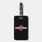 両面レース ラゲッジタグ (裏面縦)