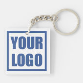 両面ロゴテンプレートキーチェーン キーホルダー (裏面)