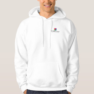 両面ロゴデザインプロモーションメンズ パーカ