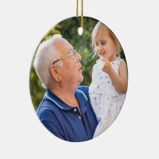 両面作成Two Photo Double Sided独自の写真を作成 セラミックオーナメント (右)