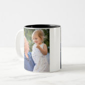 両面作成Two Photo Double Sided独自の写真を作成 ツートーンマグカップ (正面左)