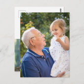 両面作成Two Photo Double Sided独自の写真を作成 ポストカード (正面/裏面)