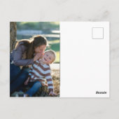 両面作成Two Photo Double Sided独自の写真を作成 ポストカード (裏面)