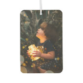 両面写独身の真 カーエアーフレッシュナー (正面)