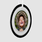 両面写真テンプレート円アクリル オーナメント (正面)