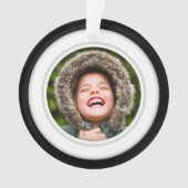 両面写真テンプレート円アクリル オーナメント (正面)