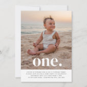 両面写真付き共同誕生日招待状 - 男の子 招待状 (正面)