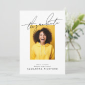 両面写真高校 案内状 (スタンド正面)