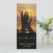 両面写真 Save The Date カード (スタンド正面)