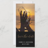 両面写真 Save The Date カード (正面)