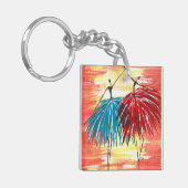 両面印刷キーチェーン キーホルダー (正面左)