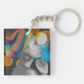 両面印刷キーチェーン キーホルダー (裏面)