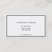 両面名刺 名刺 (裏面)